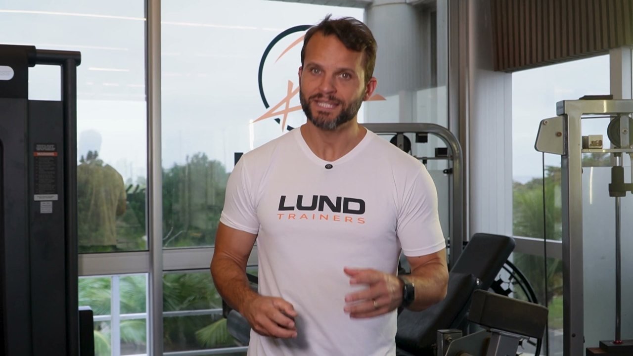 Rafa Lund apresentando o Método TF3060